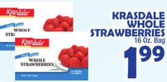 Bravo Supermarkets Krasdale whole strawberries offer