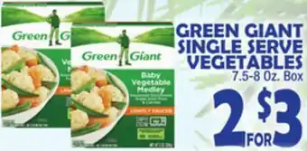 Bravo Supermarkets Green giant single serve vegetables offer