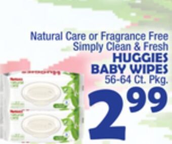 Bravo Supermarkets Huggies baby wipes offer
