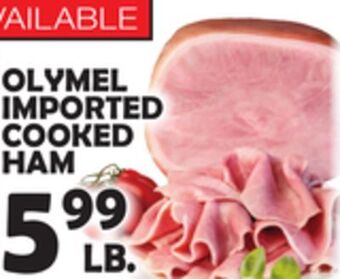 Bravo Supermarkets Olymel imported cooked ham offer