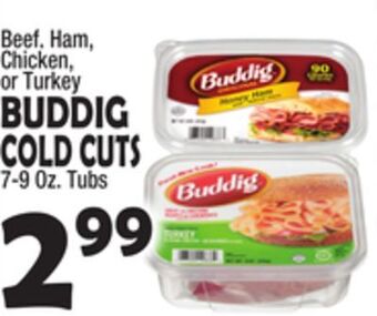 Bravo Supermarkets Buddig cold cuts offer