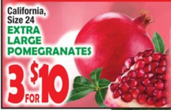 Bravo Supermarkets Extra large pomegranates offer