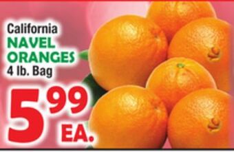 Bravo Supermarkets Navel oranges offer