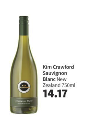 Total Wine Kim crawford sauvignon blanc offer