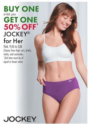 Boscov's Jockey® for her offer