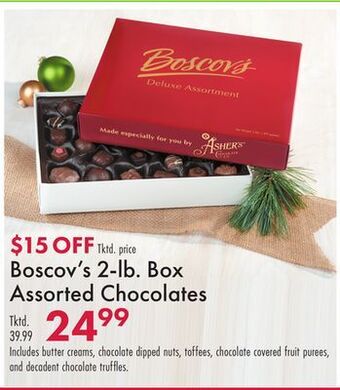 Boscov's Boscov's 2-lb. box assorted chocolates offer