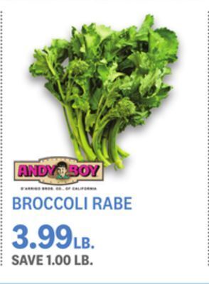 Kings Food Markets Broccoli rabe offer