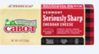 Kings Food Markets Cabot cheese bars offer