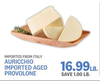 Kings Food Markets Auricchio imported aged provolone offer