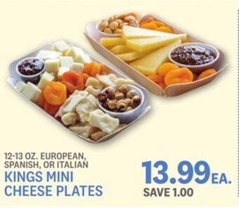 Kings Food Markets Kings mini cheese plates offer