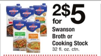 ACME Swanson broth or cooking stock offer