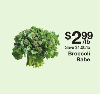 Fairway Store Market Broccoli rabe offer