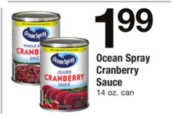 ACME Ocean spray cranberry sauce offer