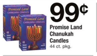 ACME Promise land chanukah candles offer