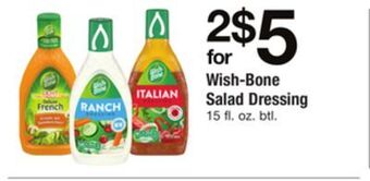 ACME Wish-bone salad dressing offer