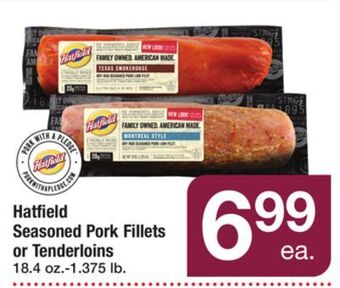 ACME Hatfield seasoned pork fillets or tenderloins offer