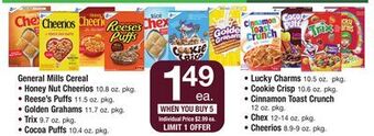 ACME General mills cereal offer
