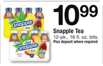 ACME Snapple tea offer