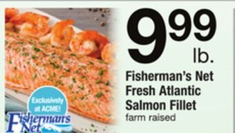 ACME Fisherman's net fresh atlantic salmon fillet offer