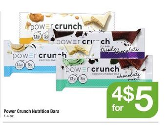 ACME Power crunch nutrition bars offer