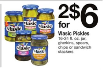 ACME Vlasic pickles offer