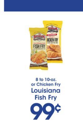 Price Rite Louisiana fish fry offer