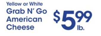 Price Rite Grab n' go american cheese offer