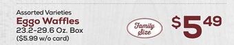 DeCicco & Sons Eggo waffles offer