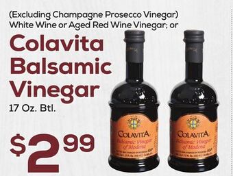 DeCicco & Sons Colavita balsamic vinegar offer