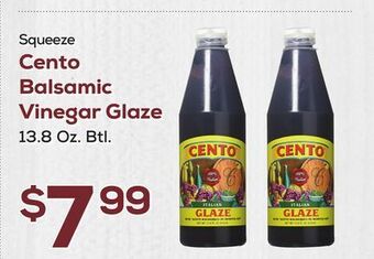 DeCicco & Sons Cento balsamic vinegar glaze offer