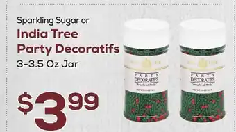 DeCicco & Sons India tree party decoratifs offer