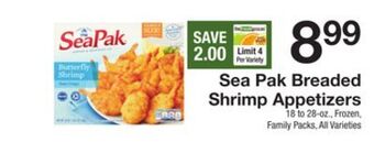 The Fresh Grocer Breaded shrimp appetizers offer