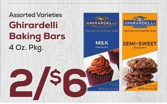 DeCicco & Sons Ghirardelli baking bars offer