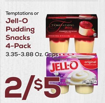 DeCicco & Sons Jell-o pudding snacks 4-pack offer