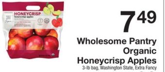 The Fresh Grocer Organic honeycrisp apples offer