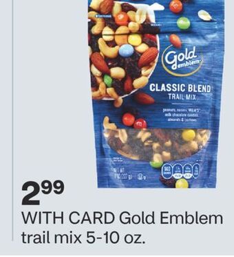 CVS Gold emblem trail mix 5-10 oz. offer