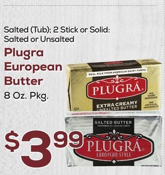 DeCicco & Sons Plugra european butter offer