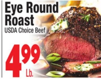 King Kullen Eye round roast offer