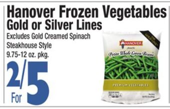 King Kullen Hanover frozen vegetables offer