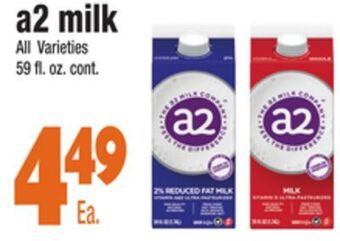 King Kullen A2 milk offer