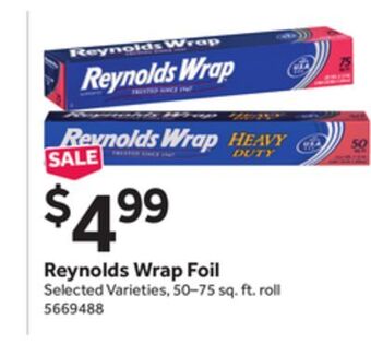 Stop&Shop Reynolds wrap foil offer