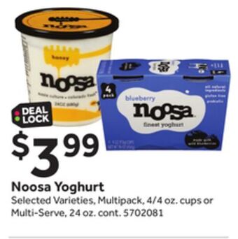 Stop&Shop Noosa yoghurt offer