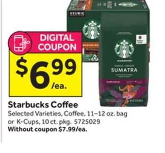 Stop&Shop Starbucks coffee offer