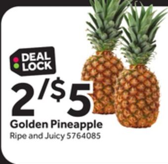 Stop&Shop Golden pineapple offer