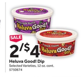 Stop&Shop Heluva good! dip offer