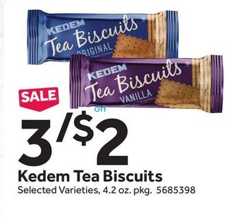 Stop&Shop Kedem tea biscuits offer