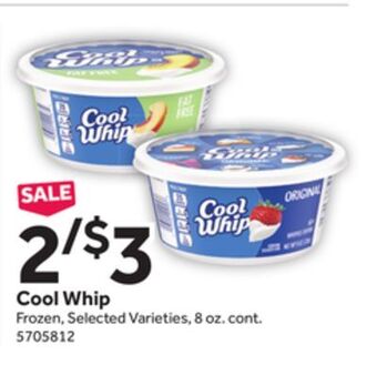 Stop&Shop Cool whip offer