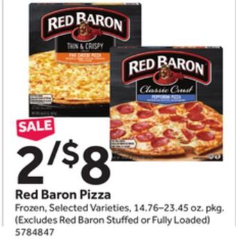 Stop&Shop Red baron pizza offer