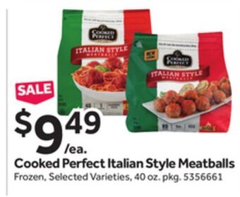 Stop&Shop Cooked perfect italian style meatballs offer
