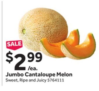 Stop&Shop Jumbo cantaloupe melon offer